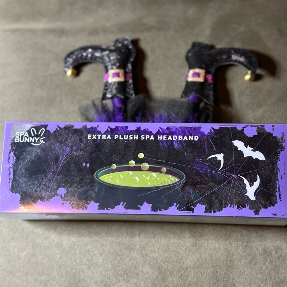 Spa Bunny extra plush spa witch headband